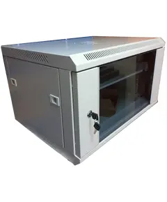 Hypernet WMNC-35-6U-FLAT-AC Шафа комутаційна настінна 6U 600x350 розбірна