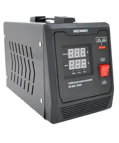 Green Wave Mauser 1500VA (1050Вт) Стабілізатор напруги релейний 1xShuko, DC140-260V, AC220±8%, BOX