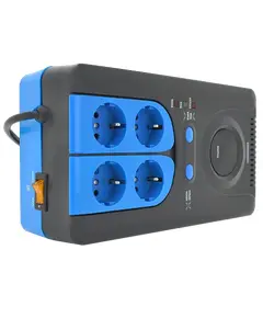 Green Wave Winchester 500VA (350Вт) Стабілізатор напруги релейний 4xShuko, DC140-260V, AC220±8%, BOX