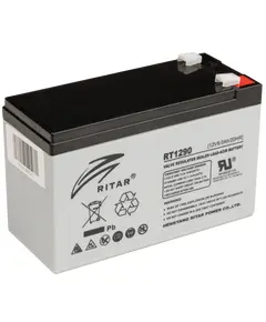 Ritar RT1290 12V 9Ah grey Акумуляторна батарея