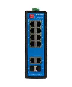 Ewind EW-PIS1712-8FE PoE Коммутатор 12 портов неуправляемый