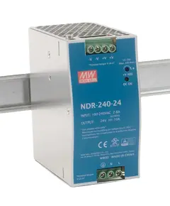 Mean Well NDR-240-24 24В 10А на Din-рейке Блок питания