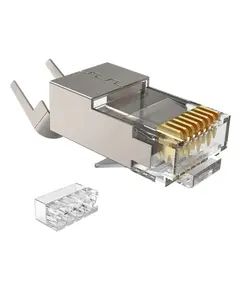 Kingda RJ45 STP кат. 6A/8, 50μ, 1.45 мм Коннектор со вставкой