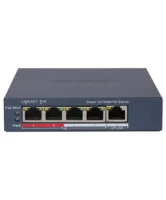 Hikvision DS-3E1105P-EI/V2 POE Коммутатор 5 портов управляемый