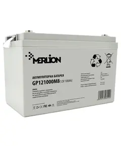 MERLION AGM GP121000M8 12V 100Ah Аккумуляторная батарея