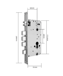 SEVEN LOCK 6068 Врізна частина з автозакриттям