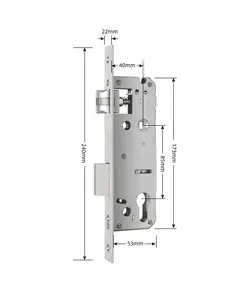 SEVEN LOCK 4085 Врізна частина