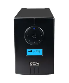 Powercom INF-800 LCD Schuko Джерело безперебійного живлення