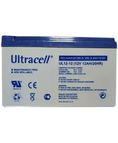 Ultracell UCG 12-12 AGM 12V 12 Ah Акумуляторна батарея