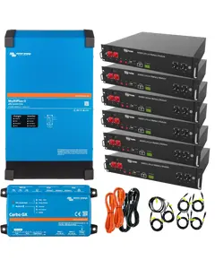 VictronEnergy MultiPlus-II + Dyness 4кВт 14.4кВт•ч Система бесперебойного питания однофазная