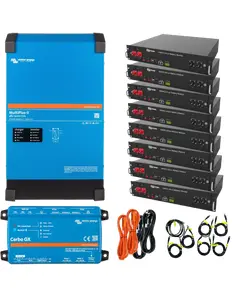 VictronEnergy MultiPlus-II + Dyness 4кВт 19.2кВт•ч Система бесперебойного питания однофазная