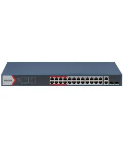 Hikvision DS-3E1326P-EI(B) POE Коммутатор 26 портов управляемый