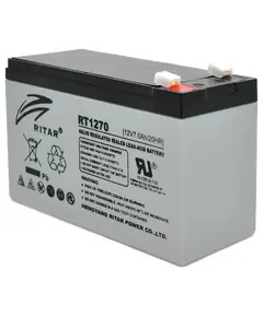 RITAR RT1270 7А•г 12В Свинцево-кислотна акумуляторна батарея