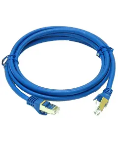 LW S/FTP, 0.5 м, кат. 6А Патч-корд голубой