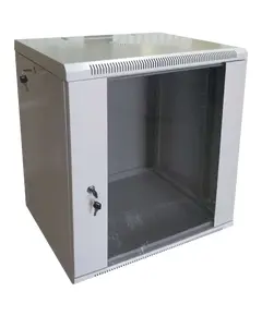 Hypernet WMNC66-12U-FLAT-AC Шафа комутаційна настінна 12U 600x600 розбірна сіра