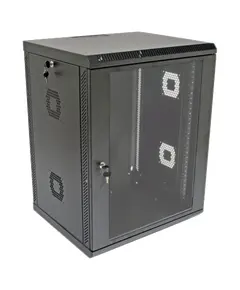 19"15U, 600х500х773 мм Шкаф акриловое стекло черный
