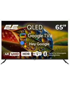 2E 65A77Q 65" дюймов 3840x2160 QLED Google TV Телевизор
