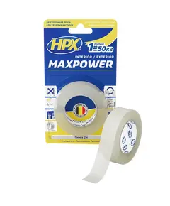MAXPOWER HT1905 19мм х 5м Лента двухсторонняя