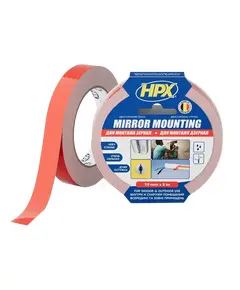 HPX DS1905 MIRROR MOUNTING 19мм х 5м Лента двухсторонняя вспененная для зеркал