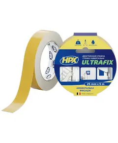 HPX DSU2505 ULTRAFIX 25мм х 5м Лента двухсторонняя