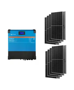 Victron Energy Multi RS Solar 48/6000/100-450/80 + AIKO G645-MCH72Dw 5.3 кВт Система автономной системы питания.