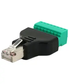 RJ-45(M) (8 контактов) с клеммами под кабель Разъем