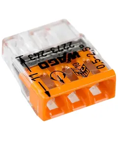 WAGO COMPACT 2273-243 3х2,5 (с пастой) Клемма