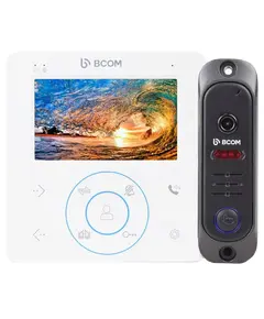 BCOM BD-480 White Kit Комплект відеодомофона