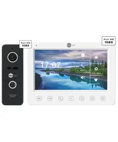 Neolight KAPPA+ HD WF + PRIME FHD Black з кутком Комплект відеодомофону