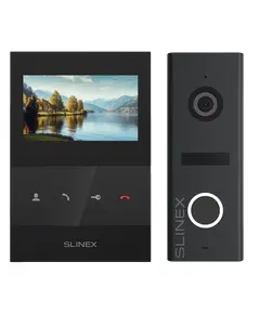 Slinex SQ-04 Black + ML-17HR Graphite Комплект видеодомофона