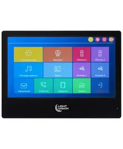 Light Vision SINGAPORE WiFi FHD BLACK (AI) 10" Видеодомофон