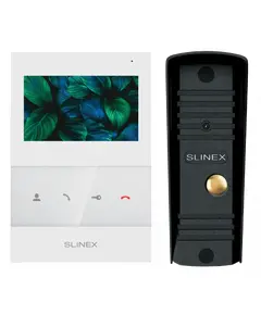 Slinex SQ-04 White + ML-16HR (черный) Комплект видеодомофона