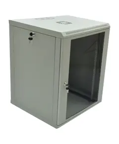 15U 600х600х773 мм акриловое стекло серое Шкаф