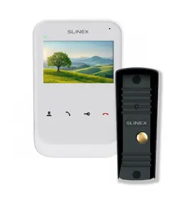 Slinex SK-04 + ML-16HR black Комплект видеодомофон + панель вызова