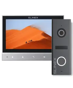 Slinex SK 7 Cloud (Slinex SK 7 Cloud grey + ML-17HD graphite) Комплект видеодомофон + панель вызова