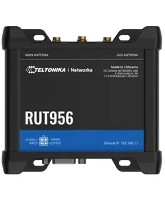 Teltonika RUT956 с 4G LTE, Wi-Fi, RS-232, RS-485 Промышленный сотовый маршрутизатор
