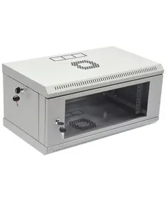 19" 4U 600x400x284мм акриловое стекло, серый Шкаф