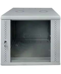 EServer 9U 600х500х503 стекло, серая Шкаф