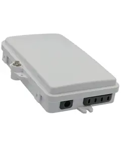 на 4 SC Simplex / LC duplex, 205x135x40 мм, без Адапт., (гильзы, кассета) Бокс герметичный распределительный