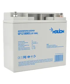 MERLION AGM GP12180M5 12В 18 А•ч Аккумуляторна батарея