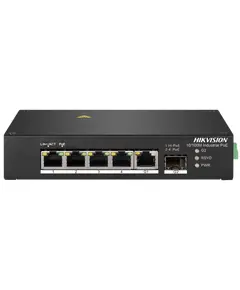 Hikvision DS-3T0306HP без БП Коммутатор 4 порта неуправляемый