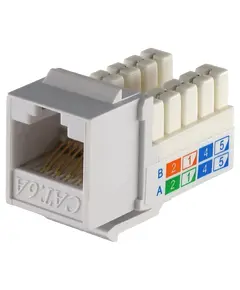 KeyStone RJ45 UTP, кат. 5e, 6, 6a, 110, Slim, W -16.6 мм Модуль