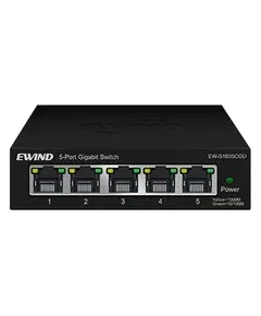 Ewind EW-S1605CGU 1000M Коммутатор 5 портов неуправляемый