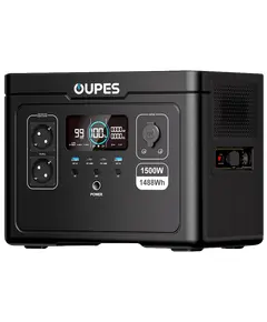 OUPES S015 1500Вт LiFePO4 1488Вт•ч Портативная зарядная станция