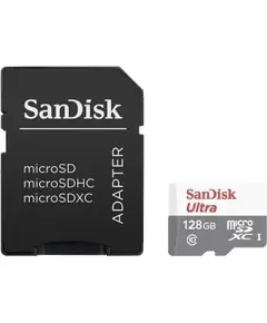 SANDISK Ultra microSDXC 128GB + SD Adapter Class 10 UHS-I Карта памяти