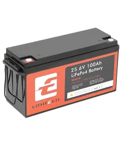 LITHTECH TE24100B 25.6В 100А•г Bluetooth Літієва акумуляторна батарея