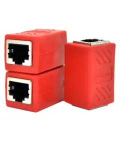 RJ45 8P8C мама / мама Q50 Соединитель экранированный