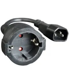 C14 - Schuko 15 см 3*0.75 мм Кабель переходник