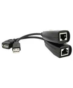 RJ-45 to AM + RJ-45 50 м Удлинитель USB 2.0 сигнала по F/UTP