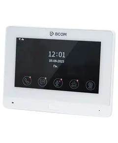 BCOM BD-760FHD/T White Видеодомофон